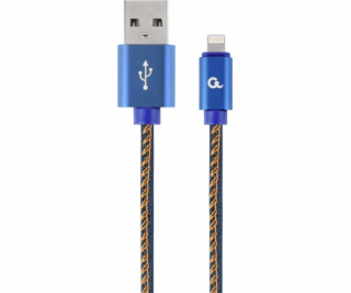 Lightning cable Cablexpert CC-USB2J-AMLM-1M-BL Blue