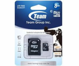 TEAM microSDXC 8GB Class10 TUSDH8GCL1003