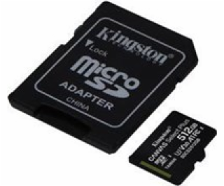 Kingston Canvas Plus +ADP microSDXC 512GB