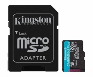 Kingston 128GB microSDXC Canvas Go Plus 170R A2 U3 V30 Ca...