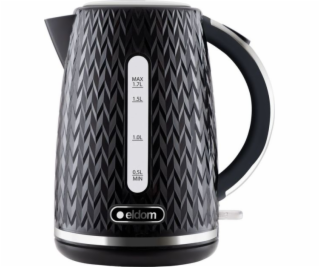 ELDOM Kettle NELO  capacity 1.7 l  power 2000 W  black