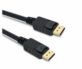 Kabel DisplayPort 1.4 přípojný kabel M/M zlacené konektor...