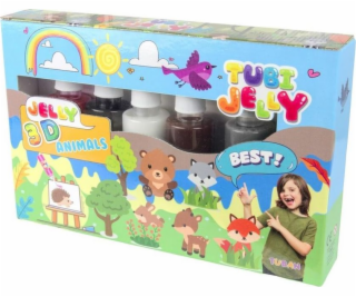 Zestaw Tubi Jelly 6 kolorów - Zwierzątka