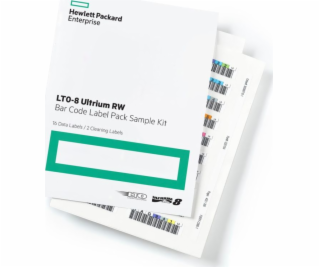 HPE Ultrium LTO-8 Strichcode-Etiketten-Pack 100 + 10 wied...