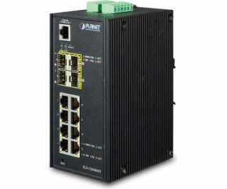 PLANET IGS-12040MT network switch Managed L2+ Gigabit Eth...