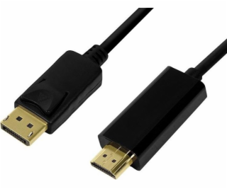 LOGILINK CV0127 LOGILINK - DisplayPort kábel, DP 1.2 to H...