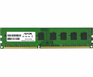 Pamäť AFOX DDR3, 8 GB, 1333 MHz, (AFLD38AK1P)