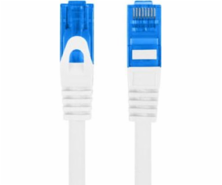 Lanberg Patchcord Cat. 6A S/FTP LSZH CCA 1,5 m White Flke...