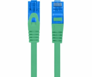 Patchcord kat.6a S/FTP CCA 1.5m Zielony 