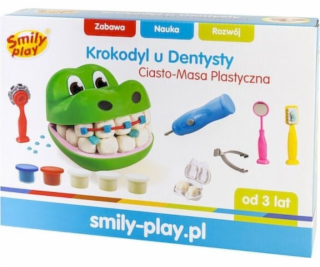 Ciasto-Masa Plastyczna Krokodyl u dentysty