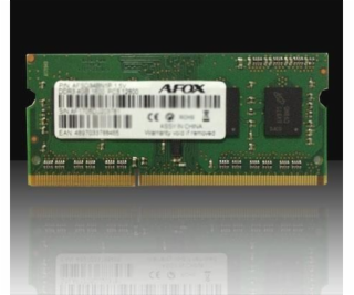 Pamäť notebooku AFOX SODIMM, DDR3, 8 GB, 1600 MHz, (AFSD3...