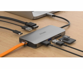 DUB-M810 8-In-1 USB-C Hub, Dockingstation