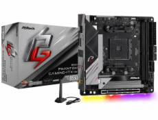 ASRock B550 Phantom Gaming-ITX/ax/AM4/2x DDR4 DIMM/HDMI/DP/2x M.2/USB-C/WiFi/Mini-ITX