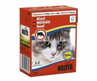 BOZITA Cat kousky v omáčce hovězí TP 37