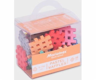 Marioinex Klock Waffle Mini pastel 35 ks. 2+ Marioinex