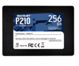 PATRIOT P210 256GB SSD / 2,5  / Interní / SATA 6GB/s / 7mm