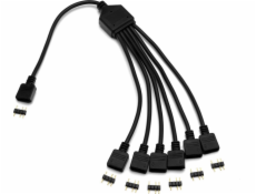 EK-D-RGB 6-Way Splitter Cable, Y-Kabel