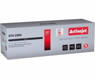 Activejet ATH-106N toner for HP printer; HP 106A W1106A r...