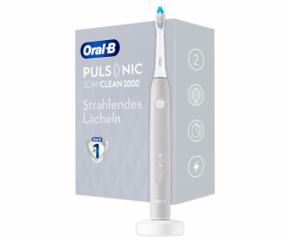 Sonická zubná kefka Oral-B Pulsonic Slim Clean 2000 sivá