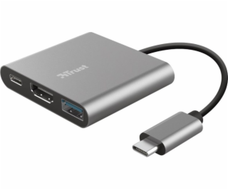 TRUST adaptér DALYX, 3-in-1, USB-C