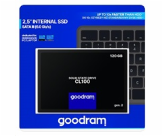 GOODRAM SSD CL100 Gen.3 120GB SATA III 7mm, 2,5 