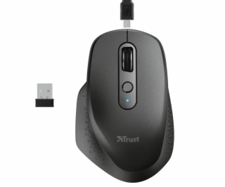 TRUST bezdrátová Myš Ozaa Rechargeable Wireless Mouse - b...