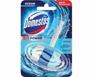 Domestos 3in1 Toilet Block Rim Ocean 40g