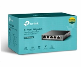 Switch TP-Link TL-SG105PE Easy Smart, 5x GLAN, 4x PoE+, 30W