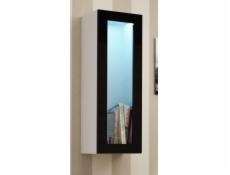 Cama Cabinet VIGO  90  glass 90/35/32 white/black gloss