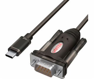 UNITEK Y-1105K serial cable Black 1.5 m DB-9