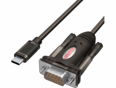 UNITEK Y-1105K serial cable Black 1.5 m DB-9