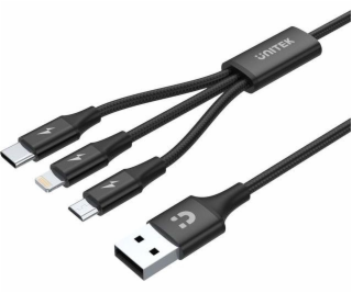 UNITEK C14049BK USB cable 1.2 m USB 2.0 USB C Micro-USB B...