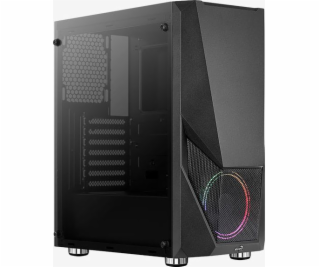 Aerocool skriňa MLG Zauron Saturn, midATX, 1x RGB LED ven...