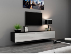 Cama TV Stand VIGO  180  30/180/40 black/white gloss