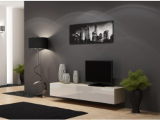 Cama TV Stand VIGO  180  30/180/40 sonoma/white gloss