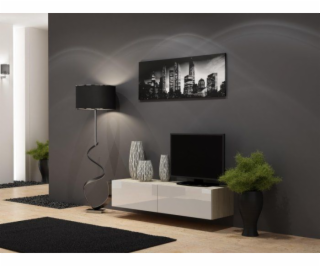 Cama TV stand VIGO 140 30/140/40 sonoma/white gloss