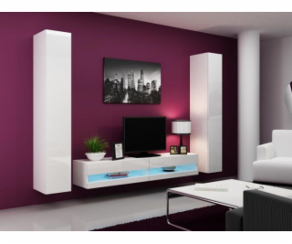 Cama TV stand VIGO NEW 30/180/40 white/white gloss