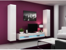 Cama TV stand VIGO NEW 30/180/40 white/white gloss