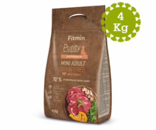 Fitmin dog Purity GF Adult Mini Beef-4kg