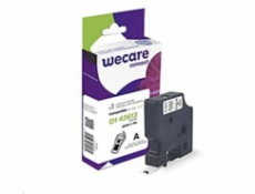 WECARE ARMOR páska pro DYMO S0720780, černá/bílá, 6mm x 7m