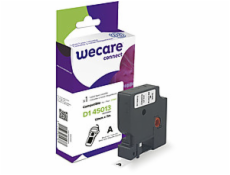 WECARE ARMOR páska pro DYMO S0720530, černá/bílá, 12mm x 7m