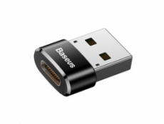 Baseus adaptér USB samec na USB-C samica 3A, čierna