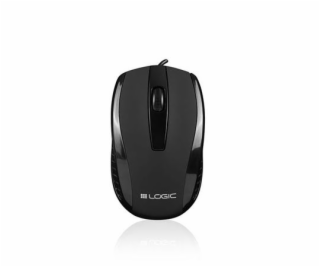 Wired optical mouse LOGIC LM-31 black