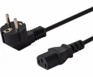 SAVIO CL-146 Power cable Schuko IEC C13 3 m Black