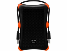 Silicon Power Armor A30 HDD/SSD enclosure Black Orange