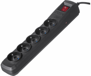 Activejet black power strip with cord ACJ COMBO 5G/5M/BEZ...