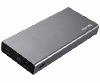 Sandberg PWB USB-C PD 100W, 20000mAh BK