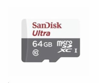 Sandisk MicroSDXC karta 64 GB Ultra (80 MB/s, Class 10 UH...