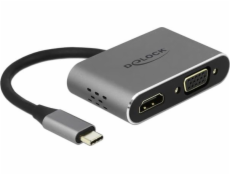 Adapter USB-C > HDMI + VGA + USB 3.0 + PD