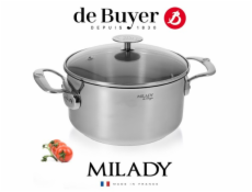 3427.20 ST STEEL Stewpan MILADY WIT lid O20CM